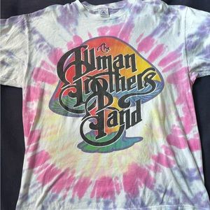 1999 allman brothers band tiedye tee